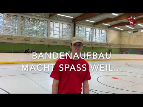 Bandenaufbau macht Spass!