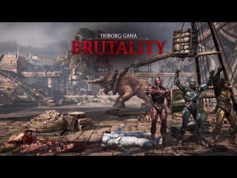 Mortal kombat XL Cyber Sub Zero Brutality