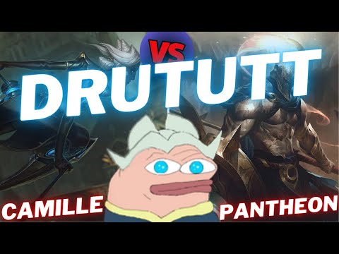 DRUTUTT | CAMILLE VS PANTHEON | SUP GAMEPLAY | Patch 15.3 / Season 15 | #LeagueofLegends