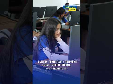 🎓 ¿BUSCAS ESTUDIAR Y PREPARARTE PARA EL MUNDO LABORAL EN PASTO?