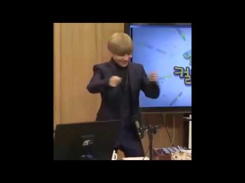 160226 SHINee Taemin imitating the instruments