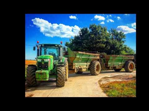 Burden Bros Muck Spreading 2016