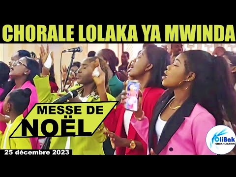 MESSE DE NOËL 2023 (06h30') animée par la CHORALE LOLAKA YA MWINDA/PAROISSE SAINT PIE X/ARCHKINSHASA