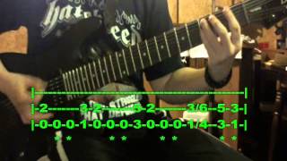 In Shadows and Dust - Kataklysm cover and tablature.