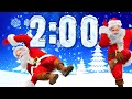 2 Minute Timer [Dancing Santa] 🎅