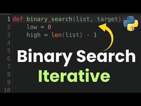 Binary Search In Python Step By Step Iterative Method Tutorial Programs Algorithms