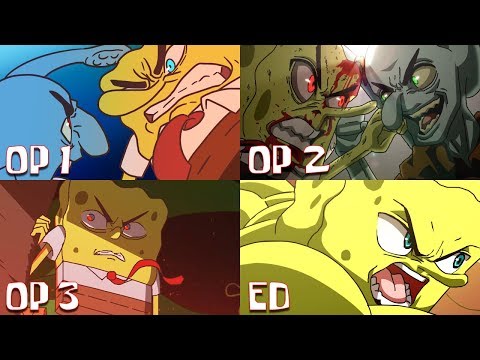 The SpongeBob SquarePants Anime COMPLETE EDITION (OFFICIAL) - All openings + ending (Creditless)