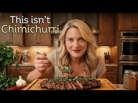 Chimichurri Butter Sauce for Steak? — Not What You Think