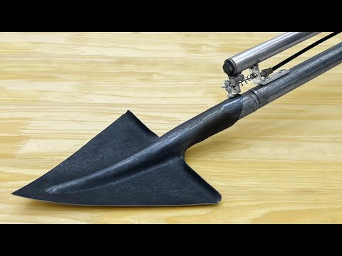 Eine Idee von einem 65-jährigen Schweißer! Aus einer alten Schaufel ein Werkzeug im Wert von einer M