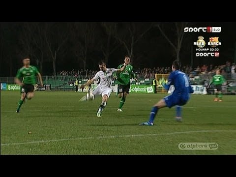 Rudolf Gergely első gólja az MVM Paks - Győri ETO FC mérkőzésen