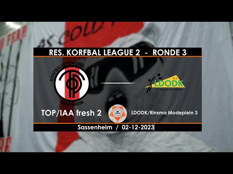 TOP/IAA fresh 2 tegen LDODK/Rinsma Modeplein 3 op zaterdag 2 december 2023