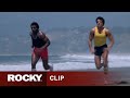 Rocky Balboa Trains with Apollo Creed