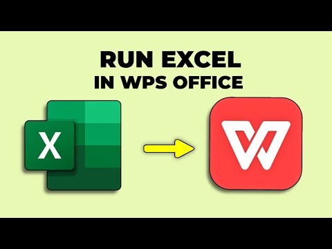 How to run Excel in WPS Office
