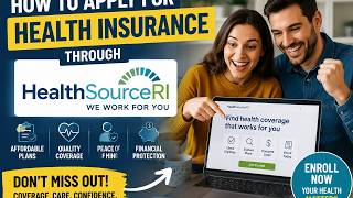 How to apply for health insurance through HealthSource RI