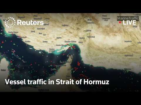 Video Thumbnail: LIVE: Vessel traffic in Strait of Hormuz