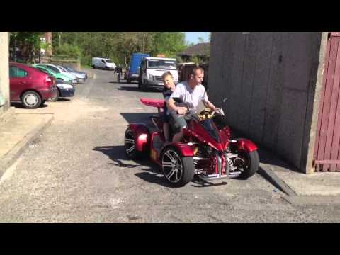 Spy racing 250cc quad bike