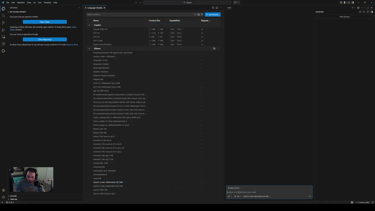 Visual Studio Code + Co-Pilot + Ollama fix