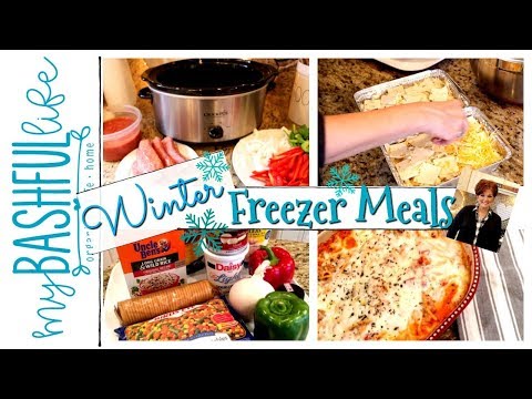 Winter Freezer Meals