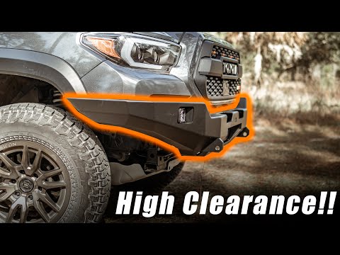 NEW TACOMA BUMPER!! Backwoods Adventure Mods Hi-Lite Tacoma Bumper Install | Aluminum Tacoma Bumper