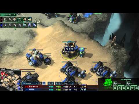 [Dreamhack Winter] - Patience Vs MMA PvT Decider - Starcraft II HOTS