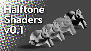 Halftone Shaders video thumbnail