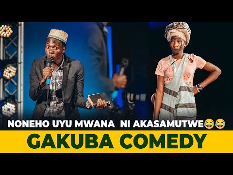 MBEGA GUSEKA WE! 😂😂GAKUBA COMEDY BASEKEJE ABANTU IMBAVU ZIRATURAGURIKA 😂😂 UYU MWANA NI AKASAMUTWE 😂😂