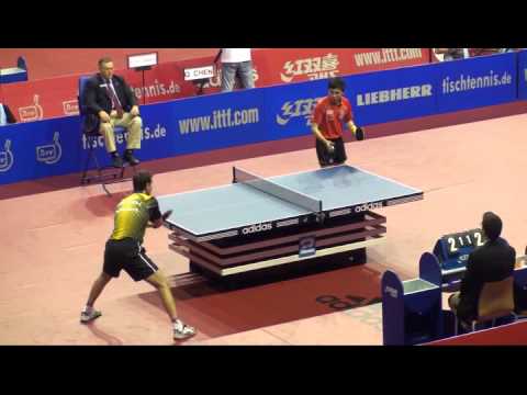 German Open 2010 Berlin Ma Long vs Ovtcharov  Chen Qi vs  Boll