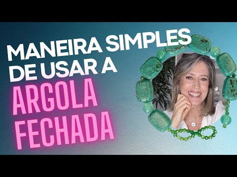 MANEIRA simples de usar argola nas semijoias
