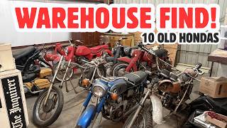 10 Vintage Motorcycles Hidden in a New Orleans Warehouse