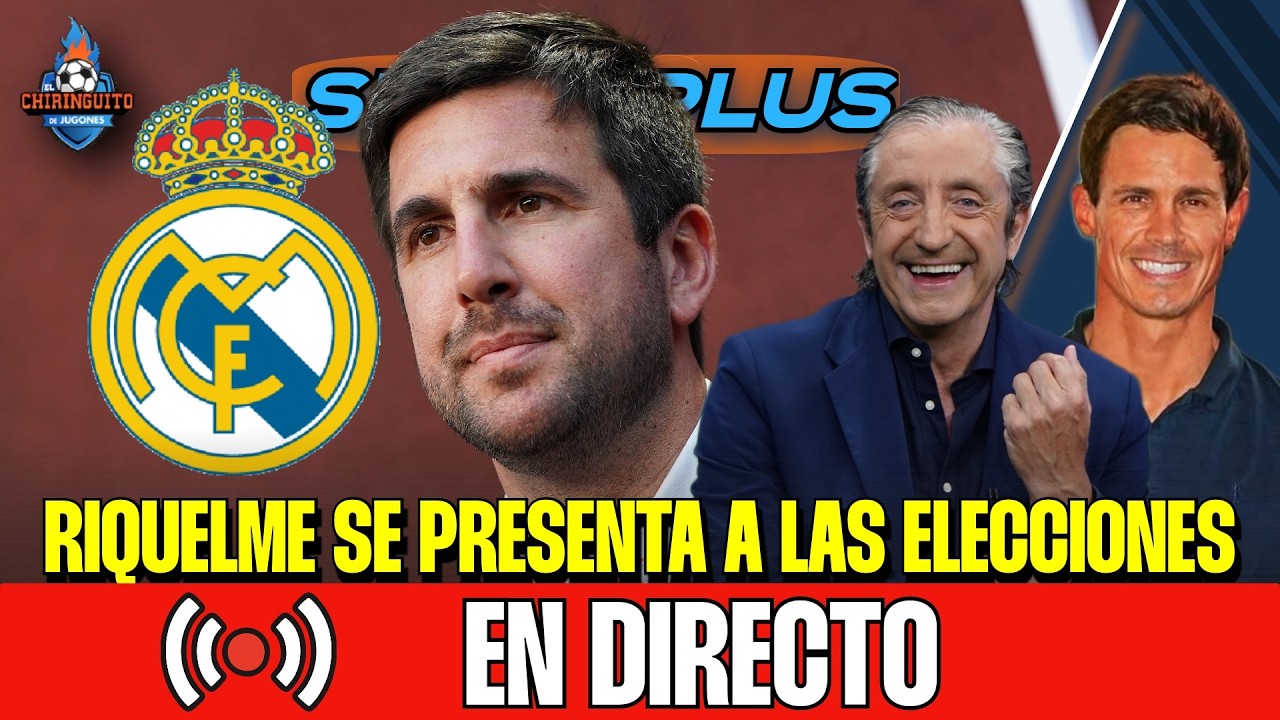 🚨 ENRIQUE RIQUELME SE PRESENTA A LAS ELECCIONES | DIRECTO ESPECIAL