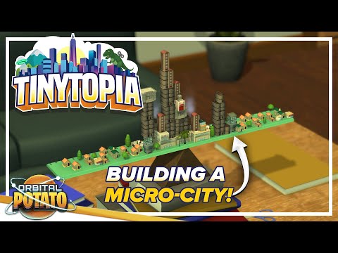 SUPER Unique City Builder! - Tinytopia - Physics City Builder Strategy Game