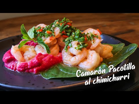 Receta: Camarón Pacotilla al Chimichurri