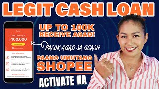 Legit Cash Loan | Paano Umutang sa Shopee?