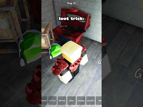 Trick to get the best loot in 99 Nights In The Forest #99nightintheforest #roblox