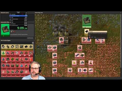 Factorio 0.18 100% Speedrun Former WR 7:21:38