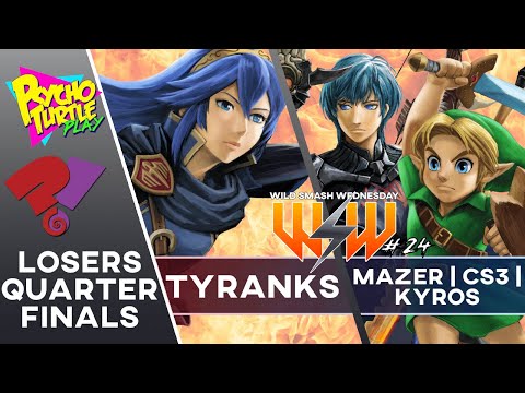 Wild Smash Wednesday #24 - Mazer/CS3 | Kyros vs Tyranks / Losers Quarters
