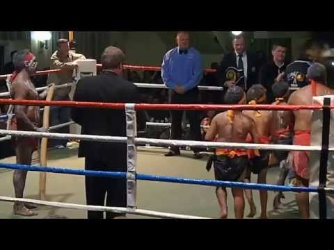 Cameron Hammond vs. Alfredo Blanco - Hammond entering the Ring