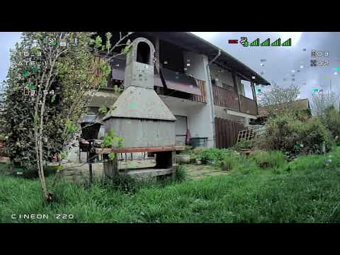 Very first test - HDZero Freestyle VTX mounted in Axisflying Cineon C20 V2