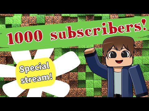 Richjturn (aka 'History') - Minecraft Creative | 1000 subscribers special stream