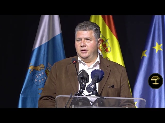 Clavijo interviene en el acto de apertura de FormaemPléate 2026
