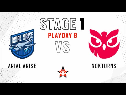 Arial Arise vs Nokturns // NA Challenger League - Stage 1 - Playday 8