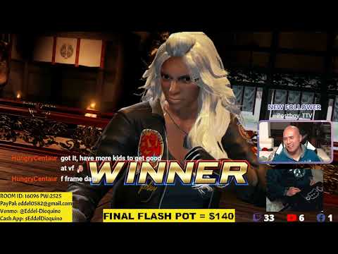 Virtua Fighter 5 Ultimate Showdown - Room Vs AdamYuki, Denkai, and HotSauceNelly's amazing Vanessa!