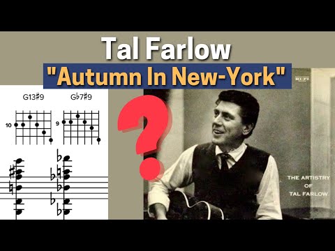 Tal Farlow - Autumn In New York - Gill&Jazz Transcription