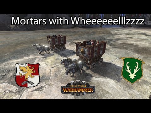 Mortar Wagons Clear the Woods!