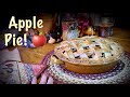 ASMR Apple Pie from scratch! (NO TALKING) Bake with Rebecca! Delicious homemade sounds!