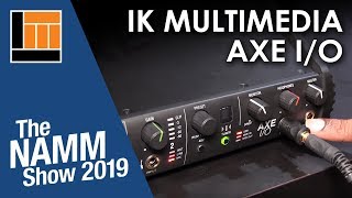 L&M @ NAMM 2019: IK Multimedia Axe I/O Guitar Interface
