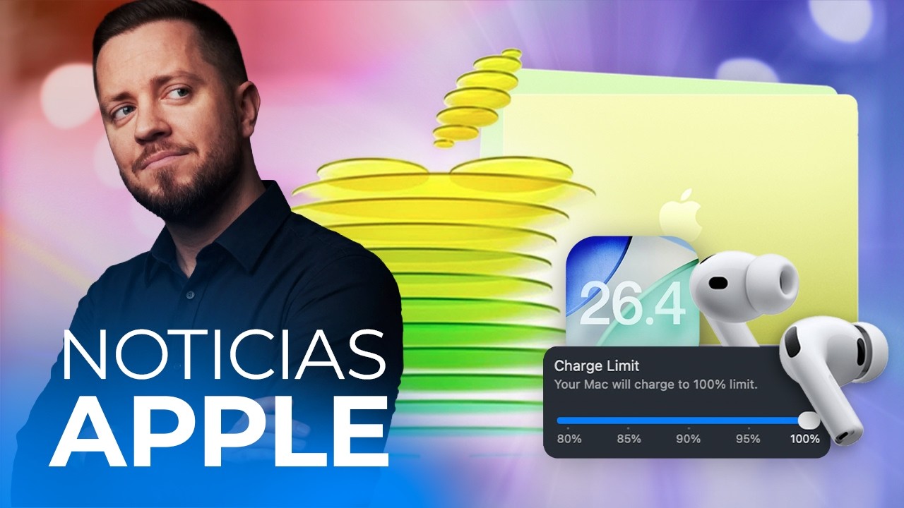 Evento Apple el 4 de marzo, iOS 26.4 sin nueva Siri, wearables con IA y más noticias Apple