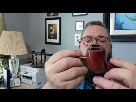 Smoking a Dunhill with one of my very own blends.