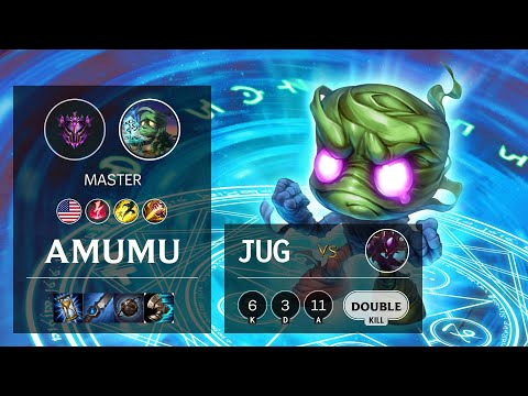 Amumu Jungle vs Kha'Zix - NA Master Patch 10.20