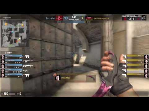 dev1ce Rush MP9 - 4 Kill vs. mousesports - ELEAGUE Season 1